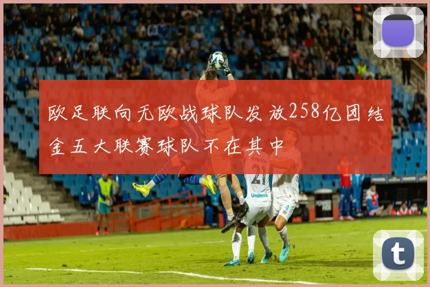 欧足联向无欧战球队发放258亿团结金五大联赛球队不在其中